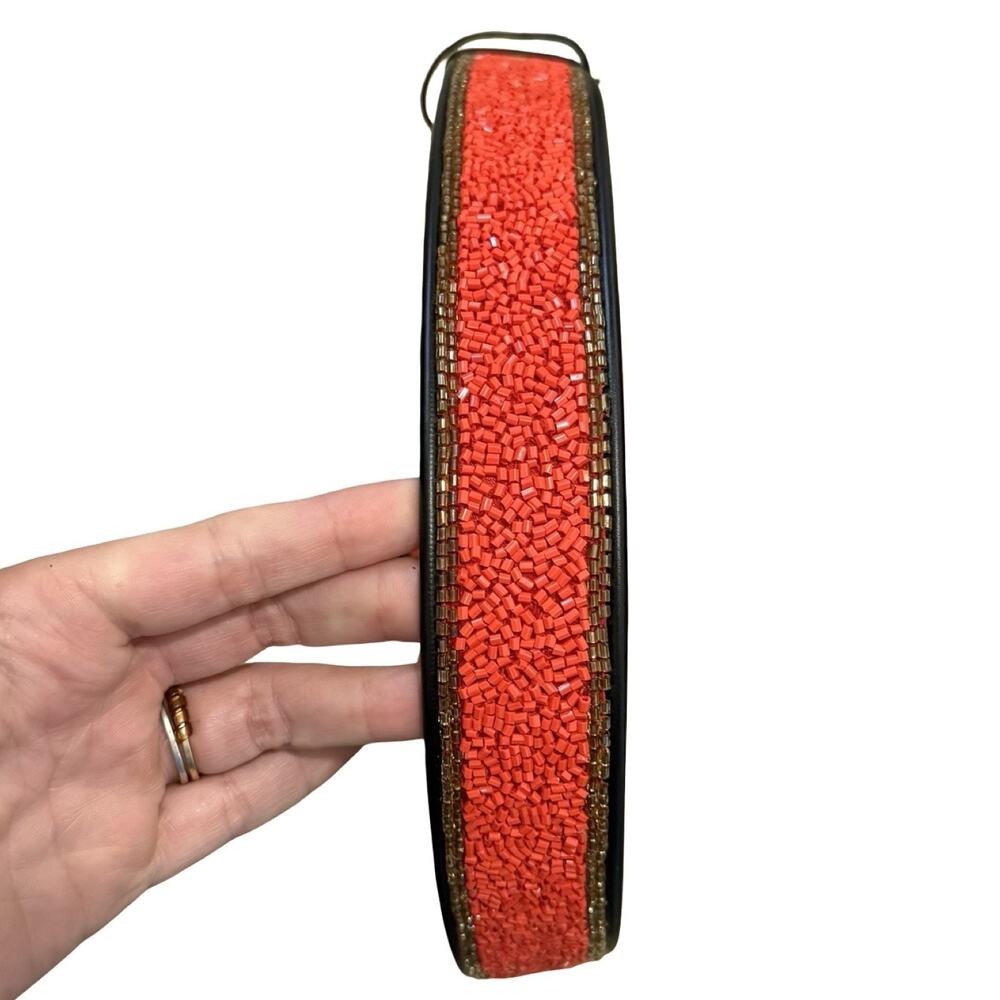 Staud Tommy Bag Purse Year of the Horse Red Black Beaded Limited Run NEW Tags - Picture 10 of 14